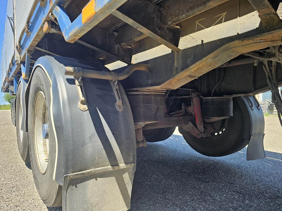 Pacton t4-001 / 4 AXLE TRAILER /2 LIFT AXLES /2 STEERING AXLES/ INCL CRANE KENNIS 14 TON MOVEBAL. 2004 Bild 31
