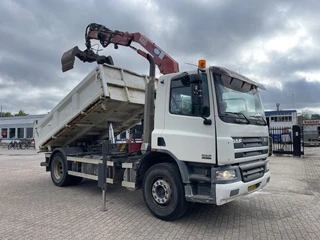 DAF CF 75.250 2005 - | 250HP | 4x2 Tipper | HMF 1060 Crane | Euro 3 afbeelding 2 miniatuur