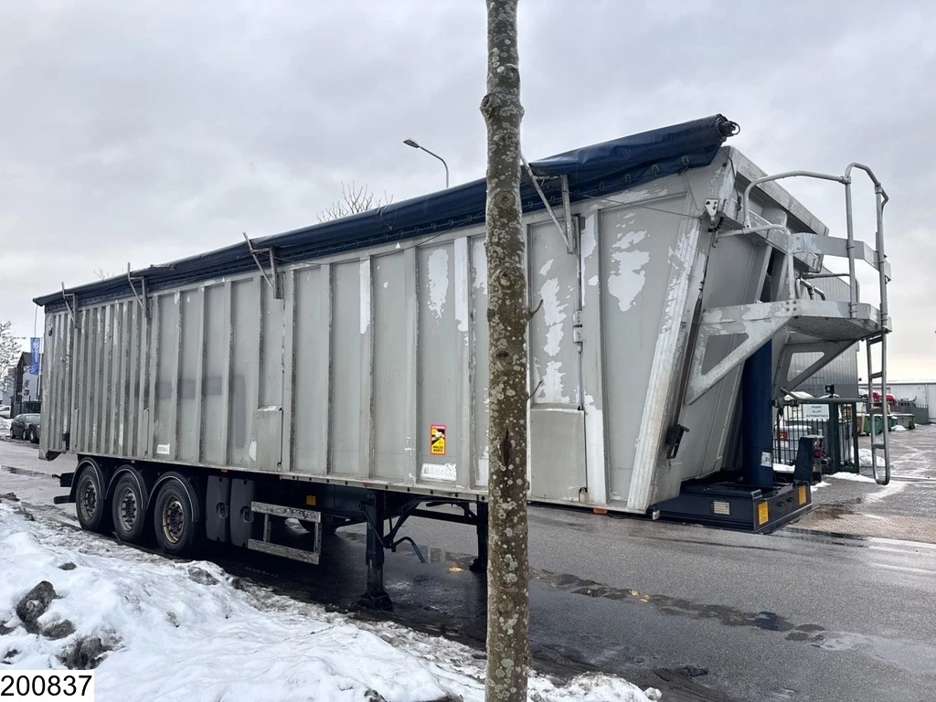 Benalu 2011 - kipper 60m3, Lift axle afbeelding 8