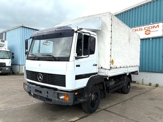 Mercedes-Benz LK 1994 - 914 (6-CILINDER) WITH TENT BOX (MANUAL GEARBOX / FULL STEEL SUSPENSION / LOADING PLATFORM) imagen 1