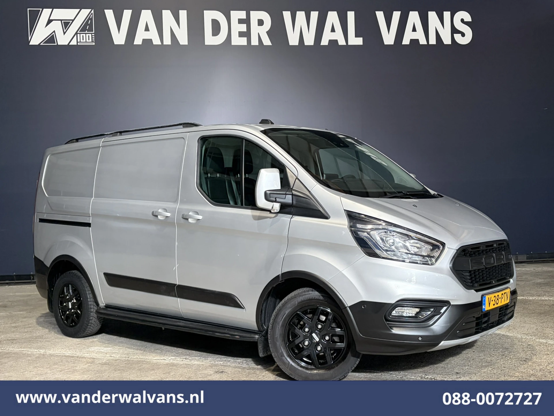 Ford Transit Custom 2021 - 2.0 TDCI 170pk L1H1 Euro6 Airco | Camera | LED | Apple Carplay | Cruisecontrol | Raptor grill | Leder afbeelding 1
