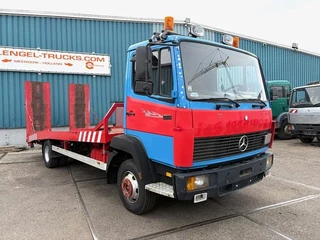 Mercedes-Benz LK 1991 - 814 RECOVERY TRUCK / CAR-MACHINE TRANSPORTER (6-CILINDER / MANUAL GEARBOX / FULL STEEL SUSPENSION / WINCH / HYDRAULIC RAMPS) imagen 2