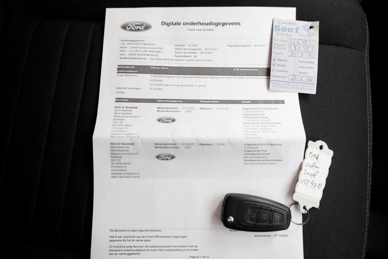 Ford Transit Custom 2021 - 2.0 TDCI 130pk L1H1 Automaat D.C. Limited Airco/Navi/2x Schuifdeur 10-2021 Bild 10