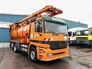 Mercedes-Benz Actros 2003 - 2543 L 6x2 WITH 15,5 M3 MULLER F155EGH VACUUM TANK (EPS WITH CLUTCH / RETARDER / ADR-VLG / P.T.O. / AIRCONDITIONING / bild 2