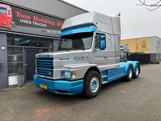 Scania T 1995 - T143-420 V8 Torpedo 6x2 V8 steel/air retarder manual special interior obrazek 1
