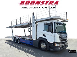 Scania P 2020 - P410 6x2 Kassbohrer Citytrans Pro 5 Car Retarder Standairco afbeelding 3 miniatuur