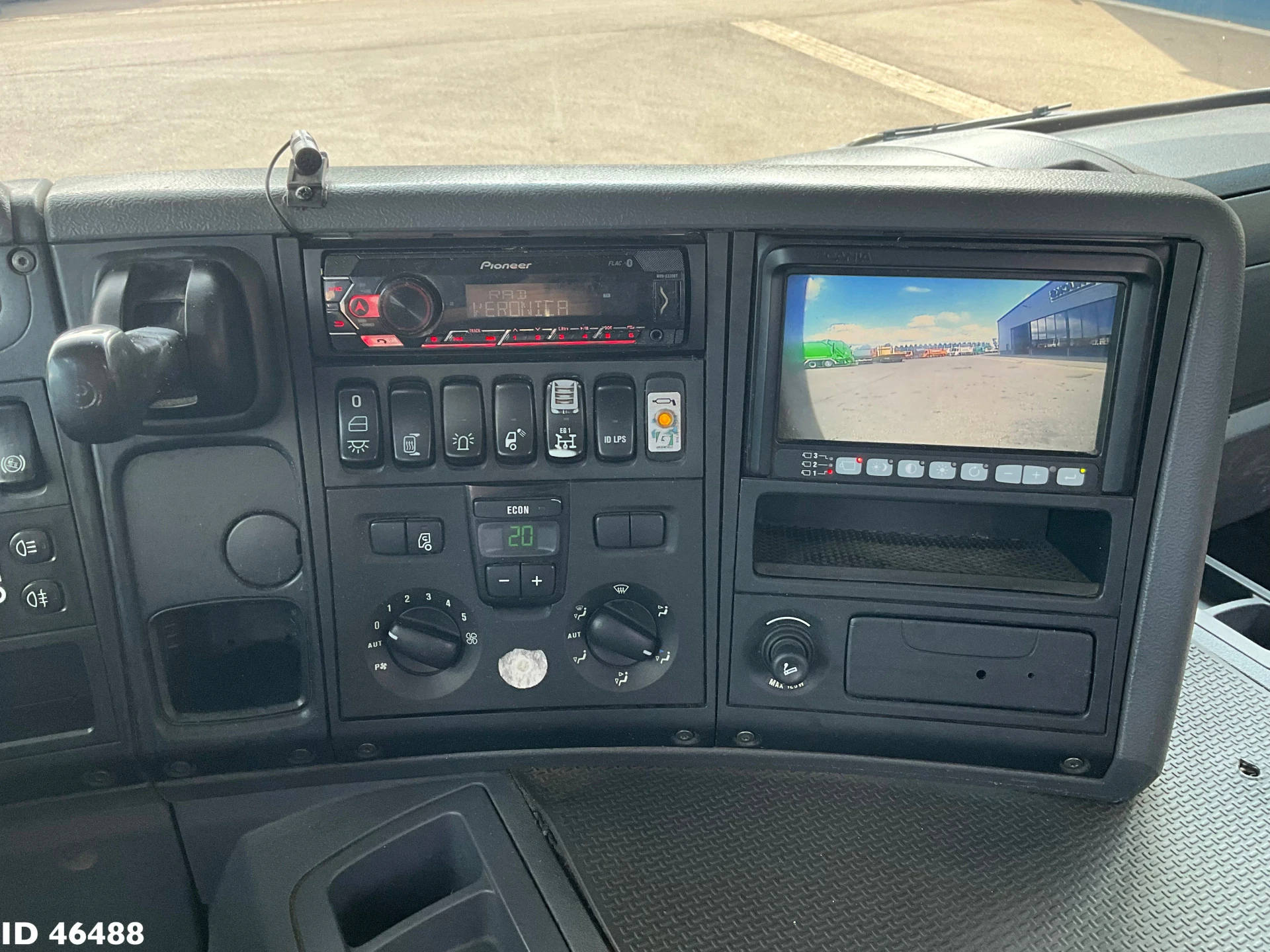 Scania P 2015 - 320 Euro 6 Hyvalift 14 Ton portaalarmsysteem afbeelding 13