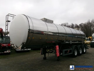 Metalovouga Bitumen / heavy oil tank inox 26.9 m3 / 1 comp 1998 en venta