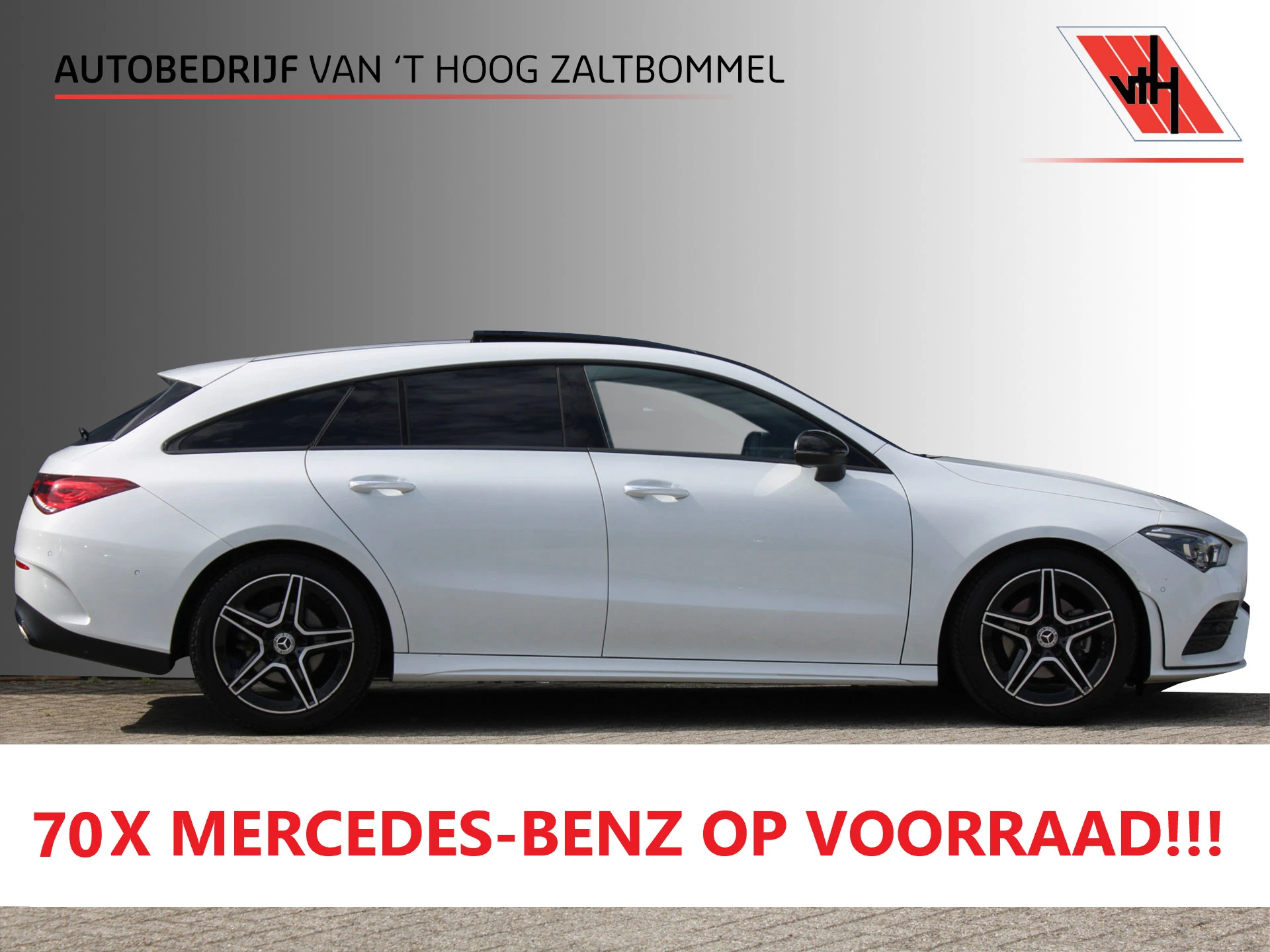 Mercedes-Benz CLA 2022 - Shooting Brake 180 AUT7 AMG NIGHT PAKKET PANORAMADAK SFEER CARPLAY TREKAAK MULTIBEAM KEY-LESS GO afbeelding 1