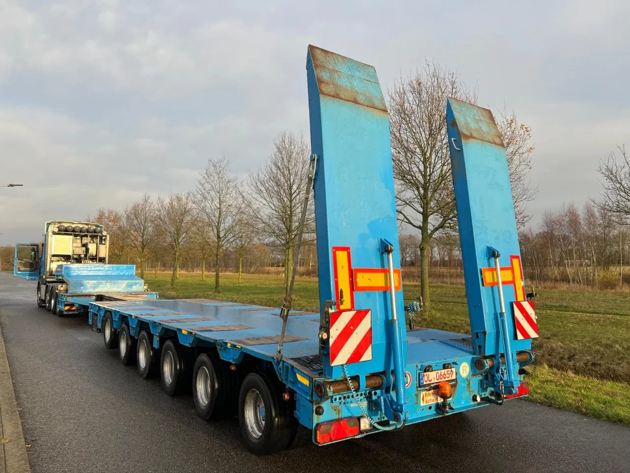 Goldhofer 2008 - STZ L6 65/80A with loading ramps afbeelding 7