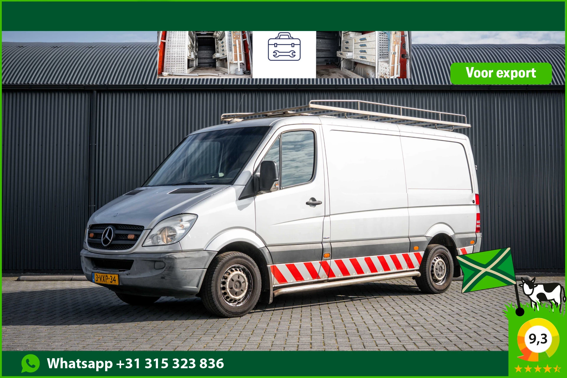 Mercedes-Benz Sprinter 2012 - 313 CDI | Automaat | Cruise | Airco | Trekhaak | Imperiaal afbeelding 1