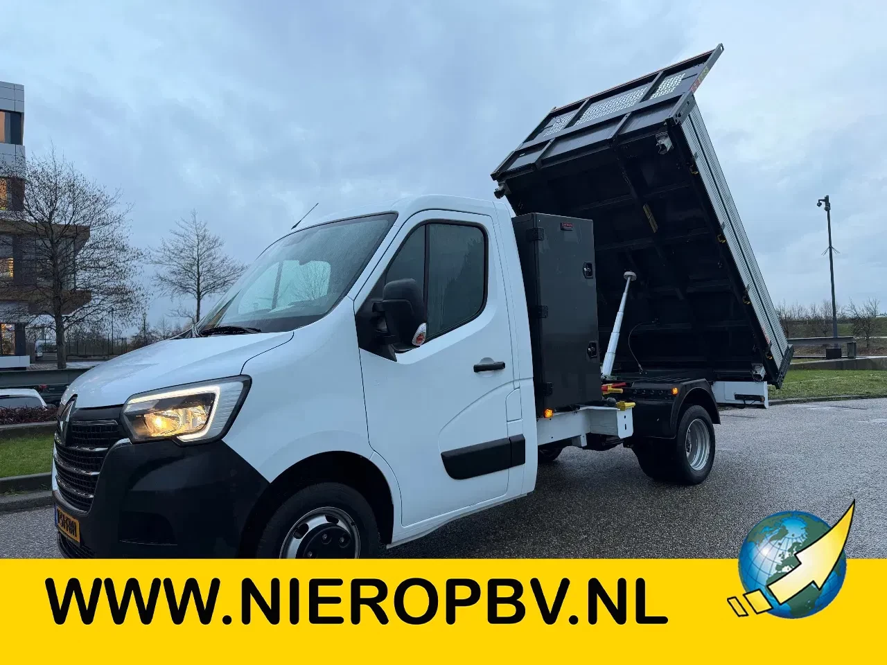 Renault Master 2024 - 2.3DCI 3 Zijdige Kipper Airco Navi Cruisecontrol Trekhaak EURO 6 afbeelding 1