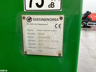 DAF FAG CF 330 Euro 6 Geesink 22m³ 2016 - N/A zdjecie 24