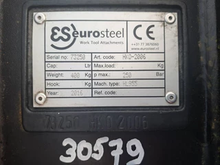 Eurosteel N/A 2016 - HKO.6.2006 Systeem 2000, Hyundai HL955 bild 12