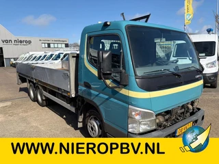 Mitsubishi Canter 2007 - 3C15 BE COMBINATIE Openlaadbak 115000KM Rijbare Schade afbeelding 1