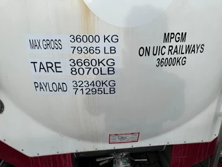 CIMC tankcontainers N/A 2017 - 20FT ISO / 25.040L / L4BN / T12 / steam heating / bottom discharge / 2.5Y-TEST/CSC: 03/2027 immagine 12