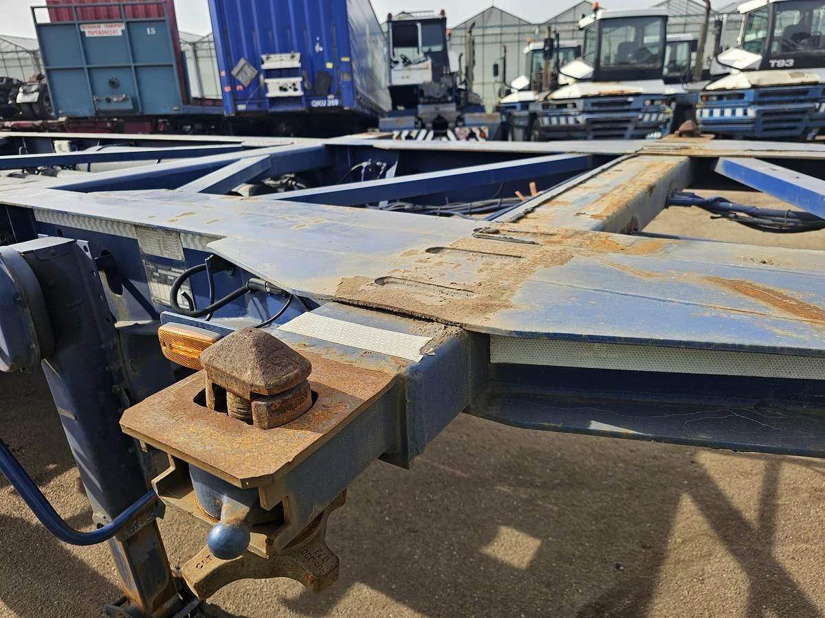 Van Hool 30 foot container chassis | tank container transport | saf Drum. 1998 immagine 9