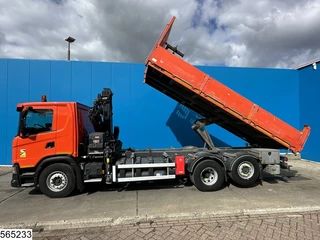 Scania G 2020 - 410 EURO 6d, CNG, 6x2, Retarder, Hiab image 8
