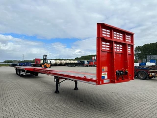 Kässbohrer N/A 2026 - new and unused Heavy-Duty flatbed / 690cm extendable / steering axle / lift axle / twistlocks / timberstakes / NL-trailer / APK: 04-2027 obrazek 49