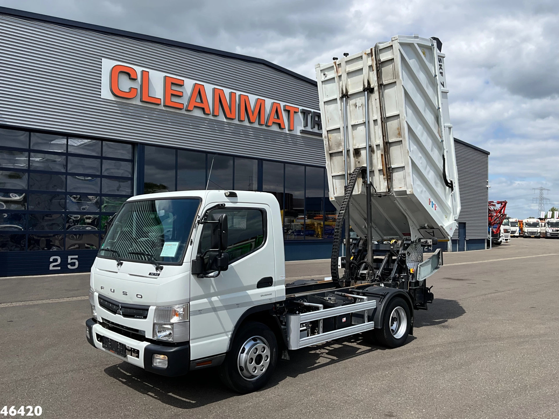 FUSO Canter 2018 - 7C15 Schmidt/Rossi 7m³ Satellite vehicle with tilting construction immagine 4