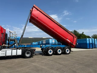 DAF XF 450 2018 - XF450 FT 4X2 I.C.M. 2016 Schmitz SGF*S3 27m3 stalen kipper immagine 26