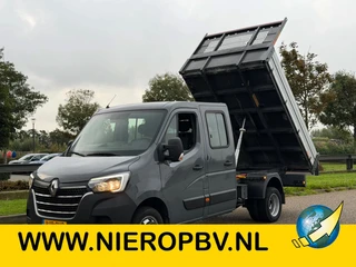 Renault Master 2023 - 2.3DCI Dubbelcabine 6Pers Kipper Airco Navi 165PK 75,000KM N1 te koop