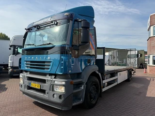 Iveco Stralis 2006 - 190S 190S31 7meter machinetransporter with hydraulic ramp afbeelding 2 miniatuur