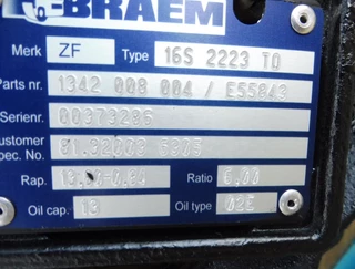 ZF N/A - 16S2223TO HGS PRITARDER M10 imagen 5