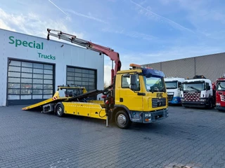 MAN TGL 2008 - 12.210 4x2 / HMF 1220 T3 / Tischer 4000 / Afsleepwagen / Takelwagen / Bergingsvoertuig / Rescue truck / Tow truck / Recovery truck te koop