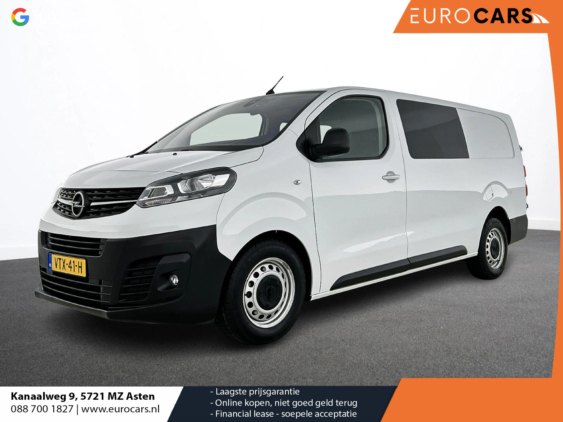 Opel Vivaro 2023 - 2.0 CDTI L3H1 145PK Dubbele Cabine Edition afbeelding 1