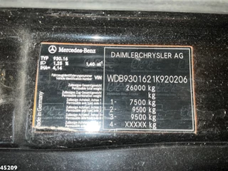 Mercedes-Benz Actros 2004 - 3336 6x4 RSP Saugbagger 7m³ изображение 25