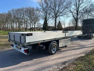 Bunk N/A 2014 - BE oplegger vlak met luiken 7 ton obrazek 6