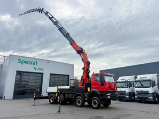 Iveco Trakker 2009 - 450 AD410T45W 8x8 / Euro 5 / Palfinger PK72002E + PJ170E / Lier / Slechts 82.634 km afbeelding 1 miniatuur