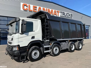 Scania P 2022 - 420 Euro 6 8x4 Full Steel 24m³ Kipper Just 116.385 km! obrazek 2