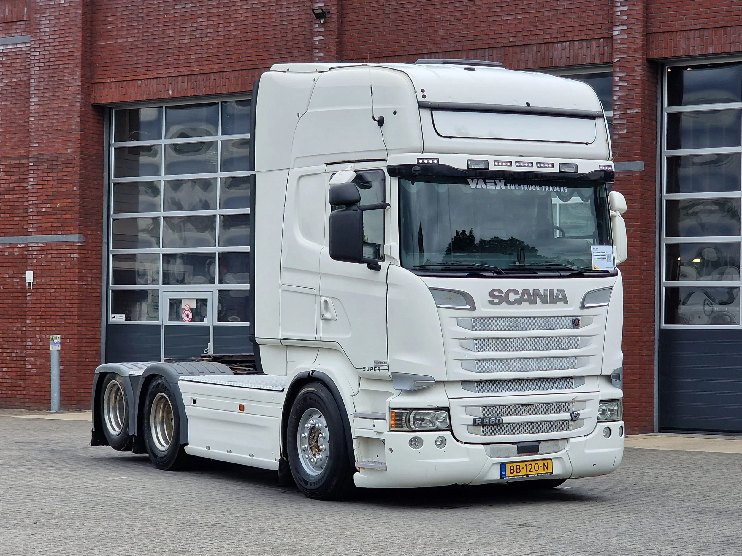 Scania R 2014 - R580 V8 Topline 6x2 - Retarder - Full air - Leather - Navi - Camera afbeelding 1
