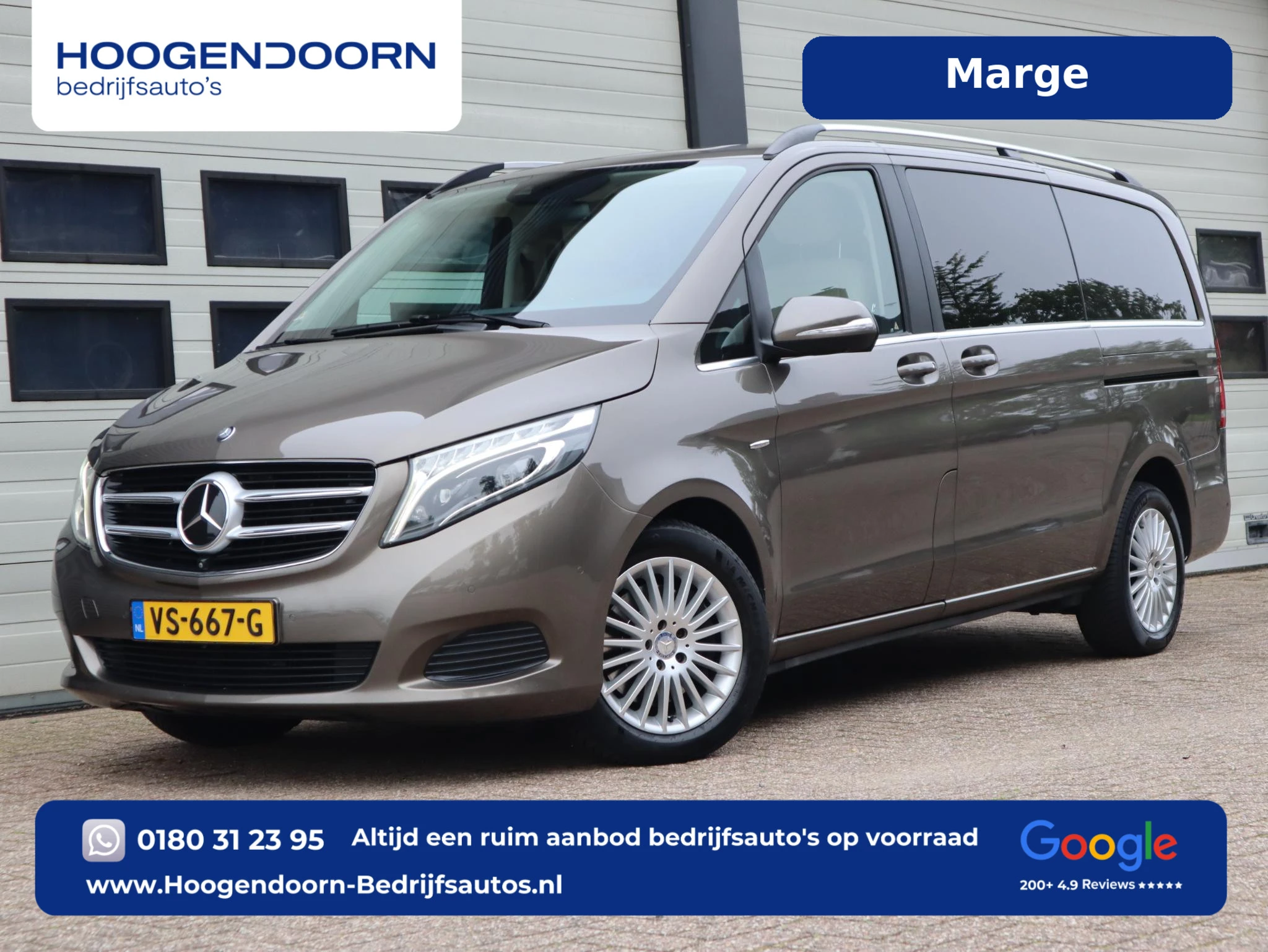 Mercedes-Benz V-Class 2016 - 250d Lang DC 5 Pers - MARGE - Trekhaak immagine 1