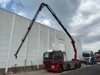 DAF CF 85.460 2011 - 8X2 + YEAR 2016 HMF CRANE 2620-K4 + FLYJIB + WINCH + REMOTE изображение 6