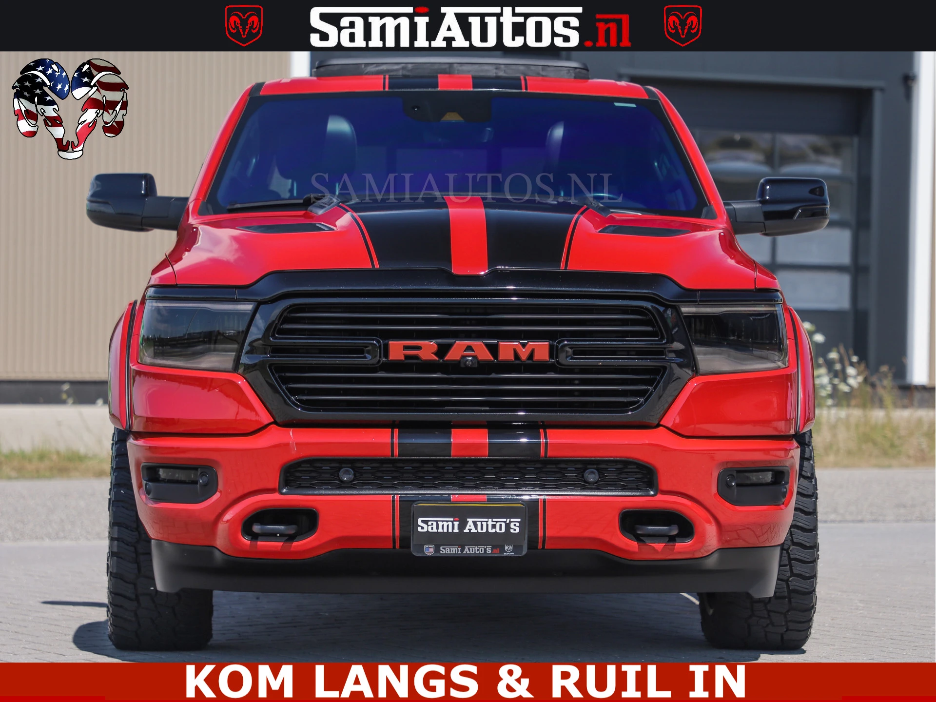 Dodge Ram Pick-Up 2024 - GT TRX PACK | 5.7 V8 HEMI | FLAME RED | HULK PACK | LUCHTVERING | MEGA DIK | DC | afbeelding 16