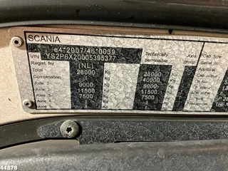 Scania P 2015 - 280 6x2 Euro 6 VDL Translift zijlader Just 159.334 km! image 22