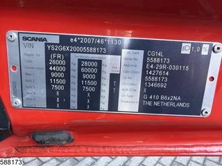 Scania G 2020 - 410 XT EURO 6d, CNG, Retarder, PTO, Fassi zdjecie 7