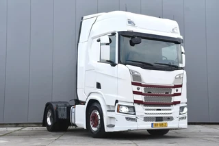 Scania R 2019 - R450 4x2NB - HYDRAULIC SYSTEM - NEW TACHO - RETARDER - 862 TKM - FULL AIR/4 POINT AIR REAR - PARK. AIRCO - NAVI - ALCOA'S - LED - afbeelding 2 miniatuur