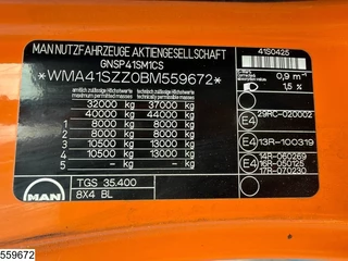 MAN TGS 2010 - 35 400 8x4, EURO 5, HMF, Retarder, Marrel obrazek 8