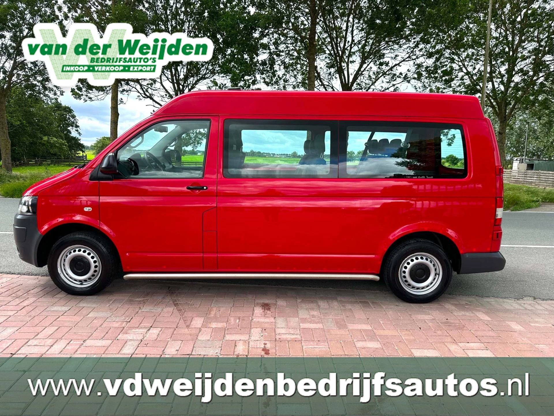 Volkswagen Transporter 2012 - Kombi 2.0 TDI L2H2 9 Persoons Automaat Marge 140 PK afbeelding 3