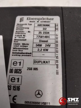 Mercedes-Benz N/A 2013 - Occ standverwarming Airtronic D2 bild 3