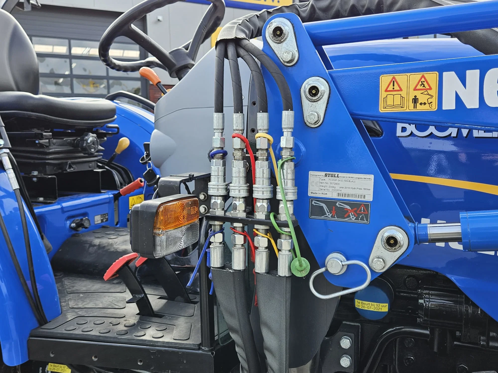 New Holland 2019 - Boomer 50 hydrostaat obrázek 13