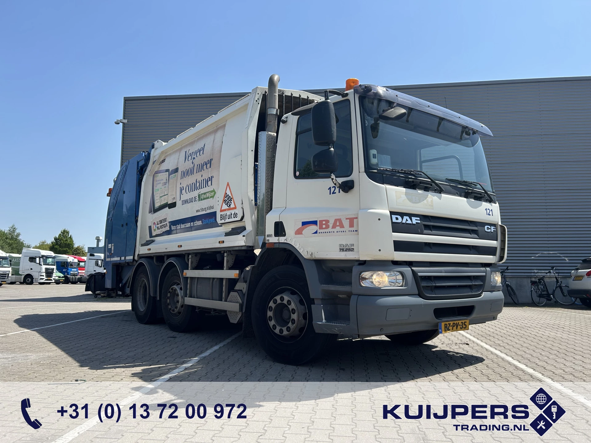 DAF CF 75 250 EEV 2011 - / Geesink GPM3 = 17 m3 image 1
