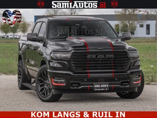 Dodge Ram Pick-Up 2024 - NIGHT PREMIUM | 426PK | STRIPING | LUCHTVERING | HUD | PANO | 360 CAM | Full Option | LIMITED WHEELS | De Meest Luxe in zijn Klasse | immagine 3