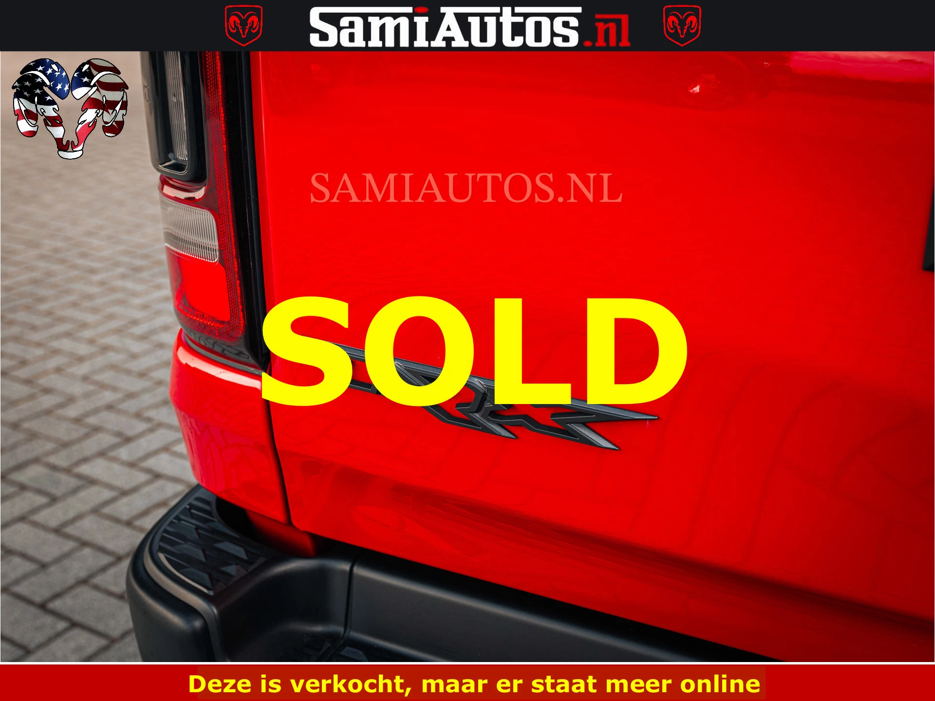 Dodge Ram Pick-Up 2023 - TRX HELLCAT | 6.2 V8 702PK | FLAME RED | BOM VOL | CARBON | RAMBAR | HUD | LPG | BEAD-LOCK WHEELS | immagine 20