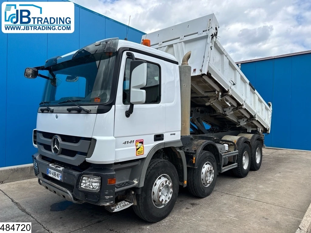 Mercedes-Benz Actros 2010 - 4141 8x4, EURO 5, Meiller, Standairco, Naafreductie afbeelding 1