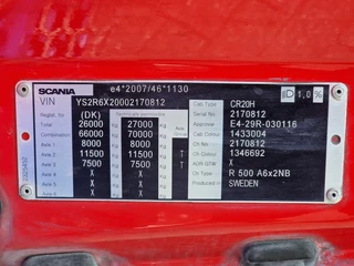 Scania R 2020 - R500 NGS Highline 6x2 Highline 6x2 - PTO/Hydraulic - Full air - 3.15 WB - Navi - Frigo zdjecie 27